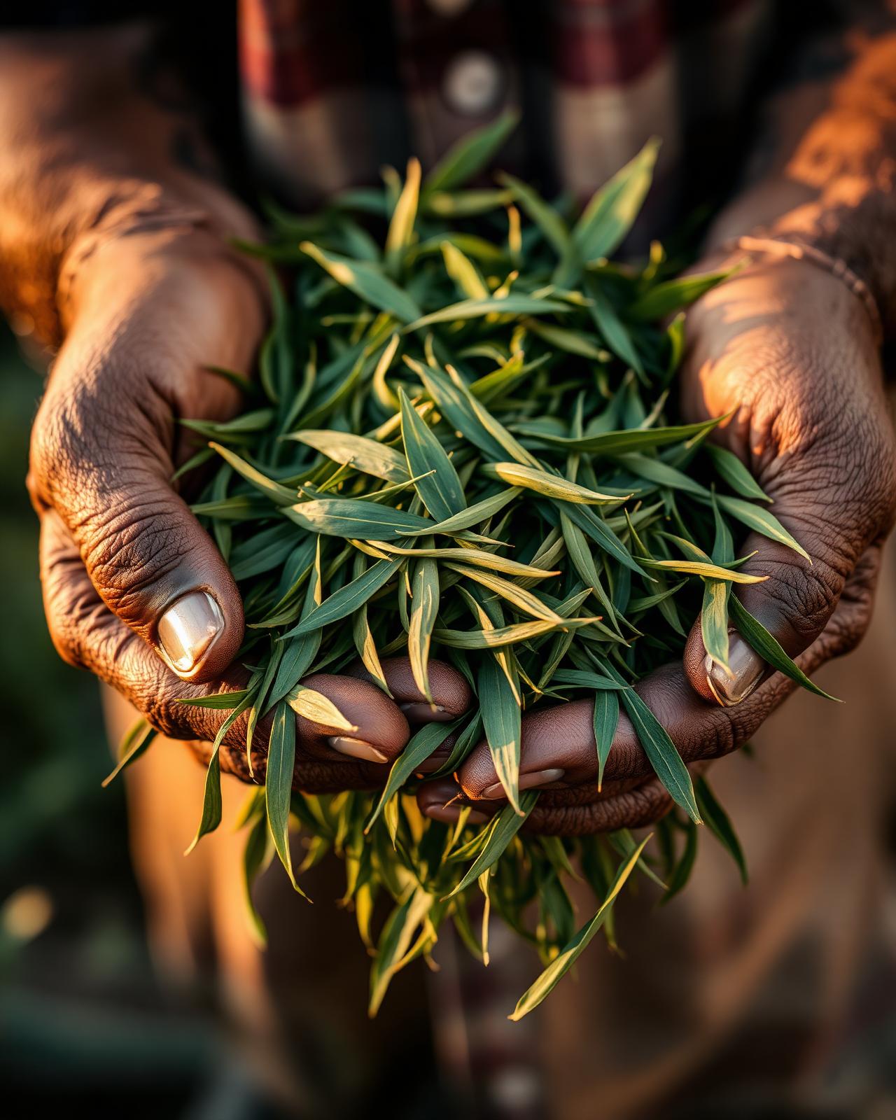 Farmer harvesting fresh produce in North-East India